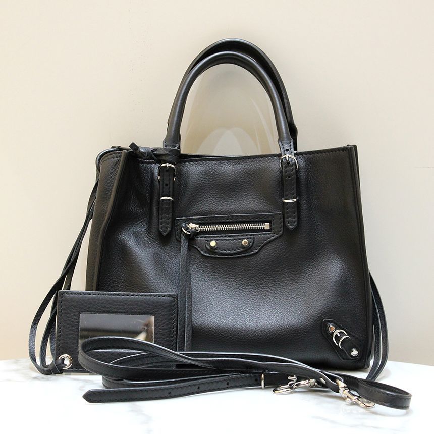 Balenciaga Mini Black Tote Shoulder Bag 357333