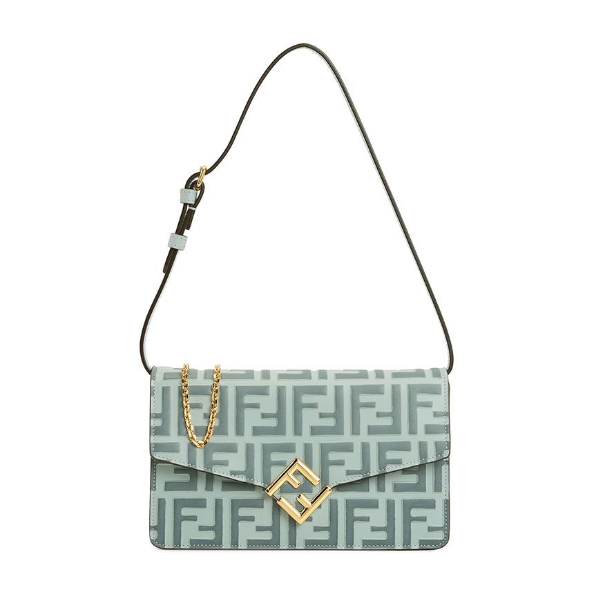 Fendi Diamond Women's Chain Shoulder Bag 8M0488 AT4S F1QI7