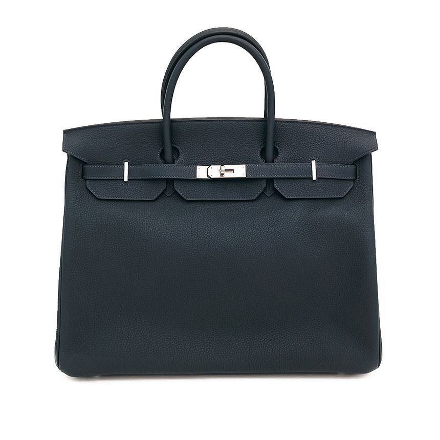 Hermes Birkin 40 Blue Orage/Lime Epsom Z Stamp 4HH0494