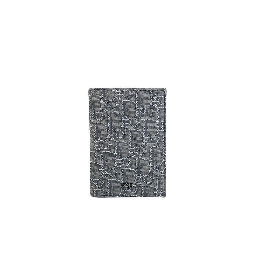 Dior Fold Card Holder Rutenium 4ET1841