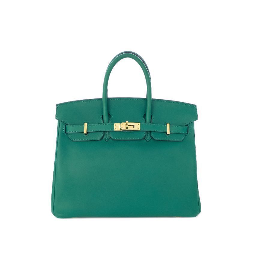 Hermes Birkin25 Vert Jade Gold 5HH0041