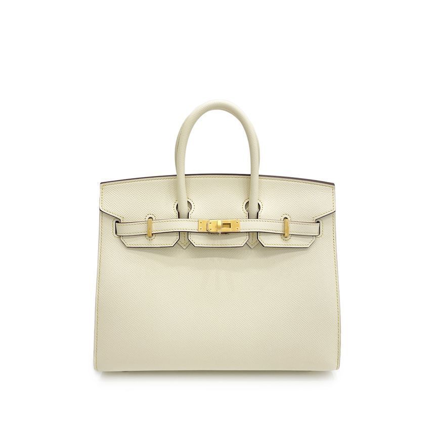 Hermes Outblankin 25 Lime Matte Gold Embossed Z Angle 5HH0111