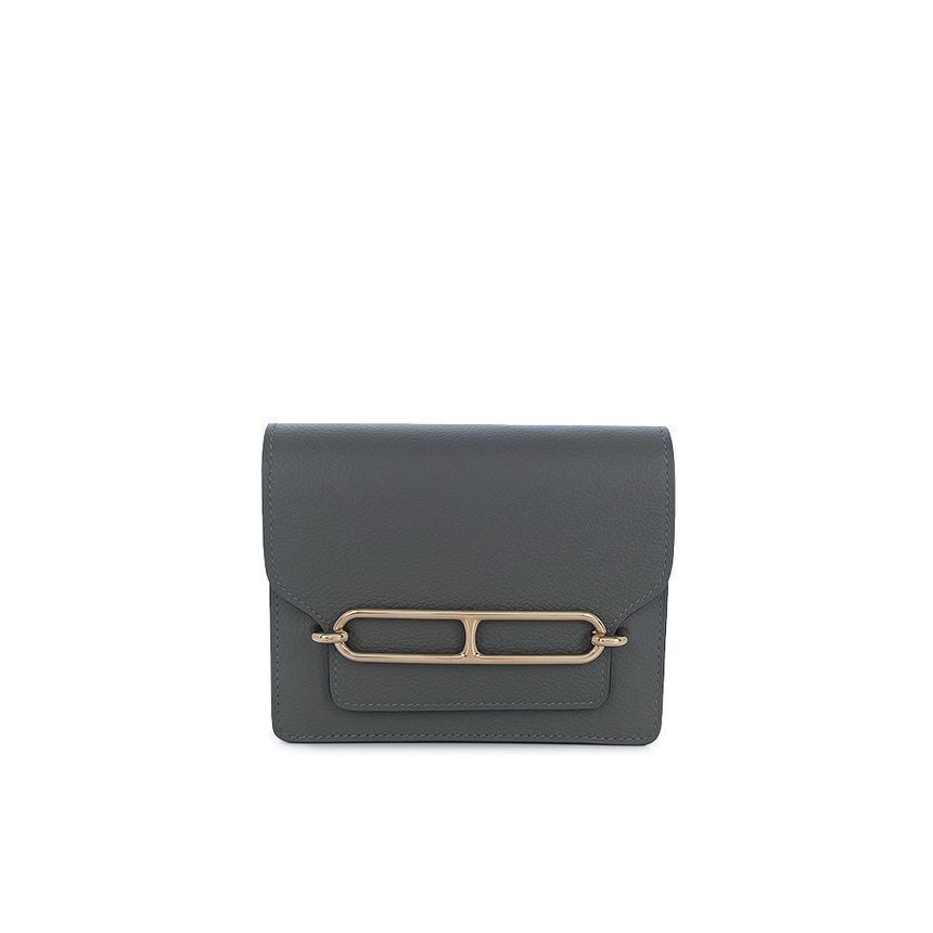Hermes Slim Rulis Champagne Gold U-Engraved 5HL0021