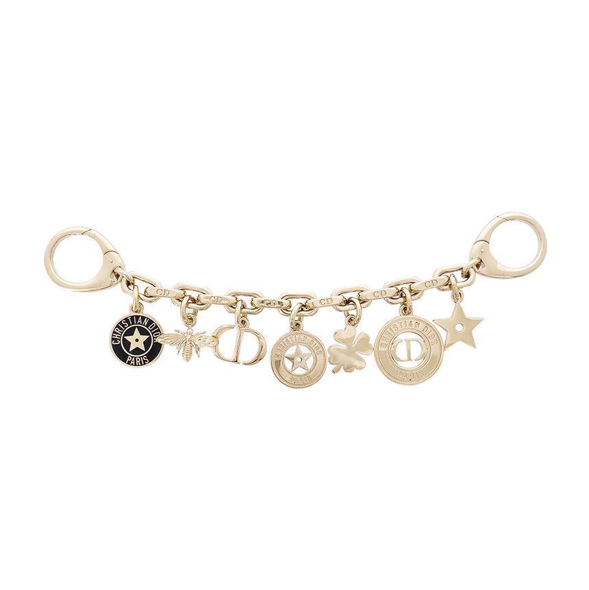 Dior Gold Montenu Bag Charm 5ET0339