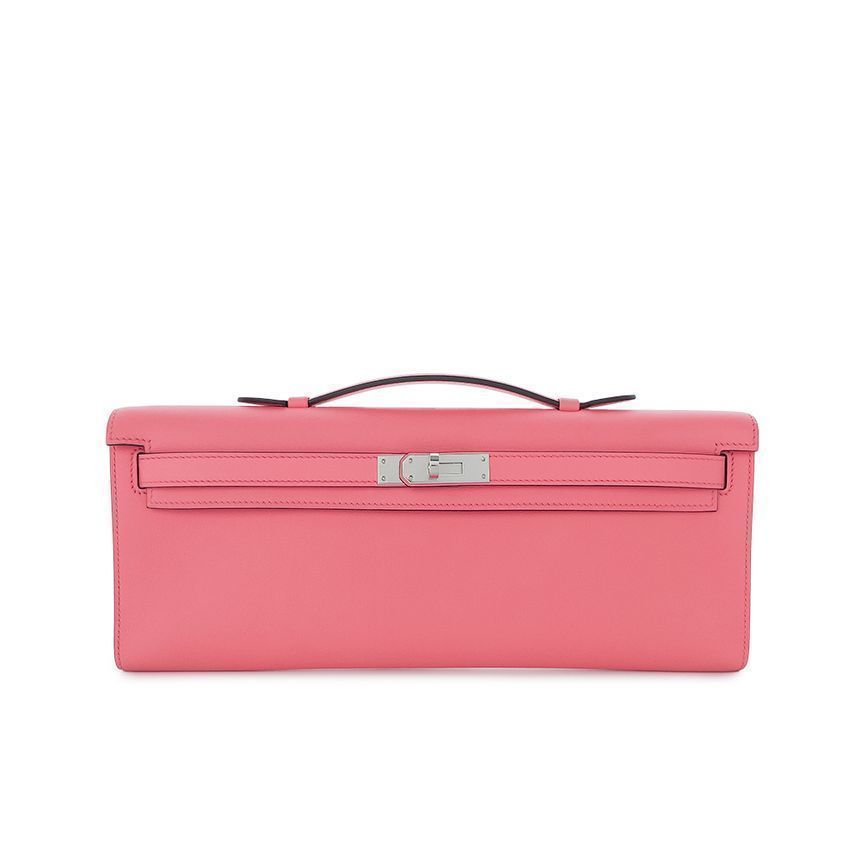 Hermes Rose Etoupe Kelly Cut 5HB0059