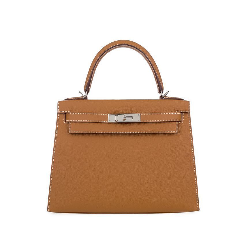 Hermes Camel Gold Evelyne 28 Bag 5HH0157