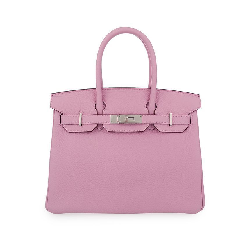 Hermes 30 Moire Silk Belted Eluv Z Embossed 5HH0094