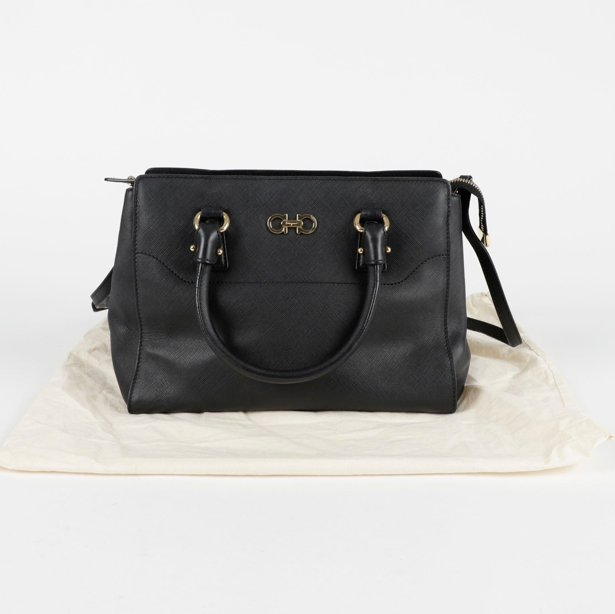 Salvatore Ferragamo Becki Small Tote Shoulder Bag 21 F271