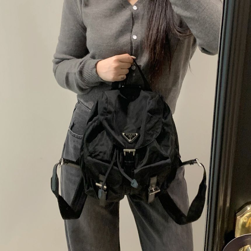 Prada Luxury Backpack Women's Bag Signature S250319-10
