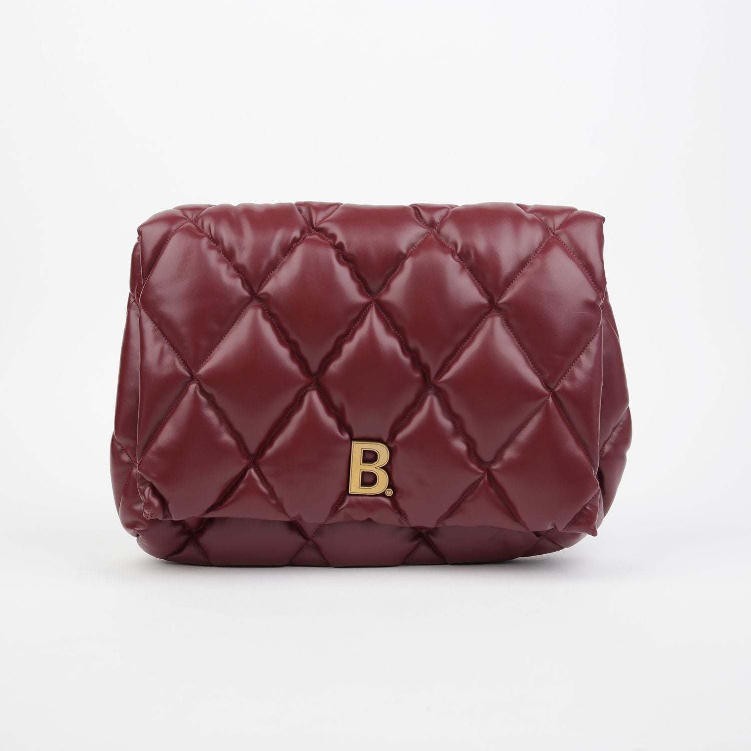 Balenciaga Quilted Clutch Bag 624947 B Logo