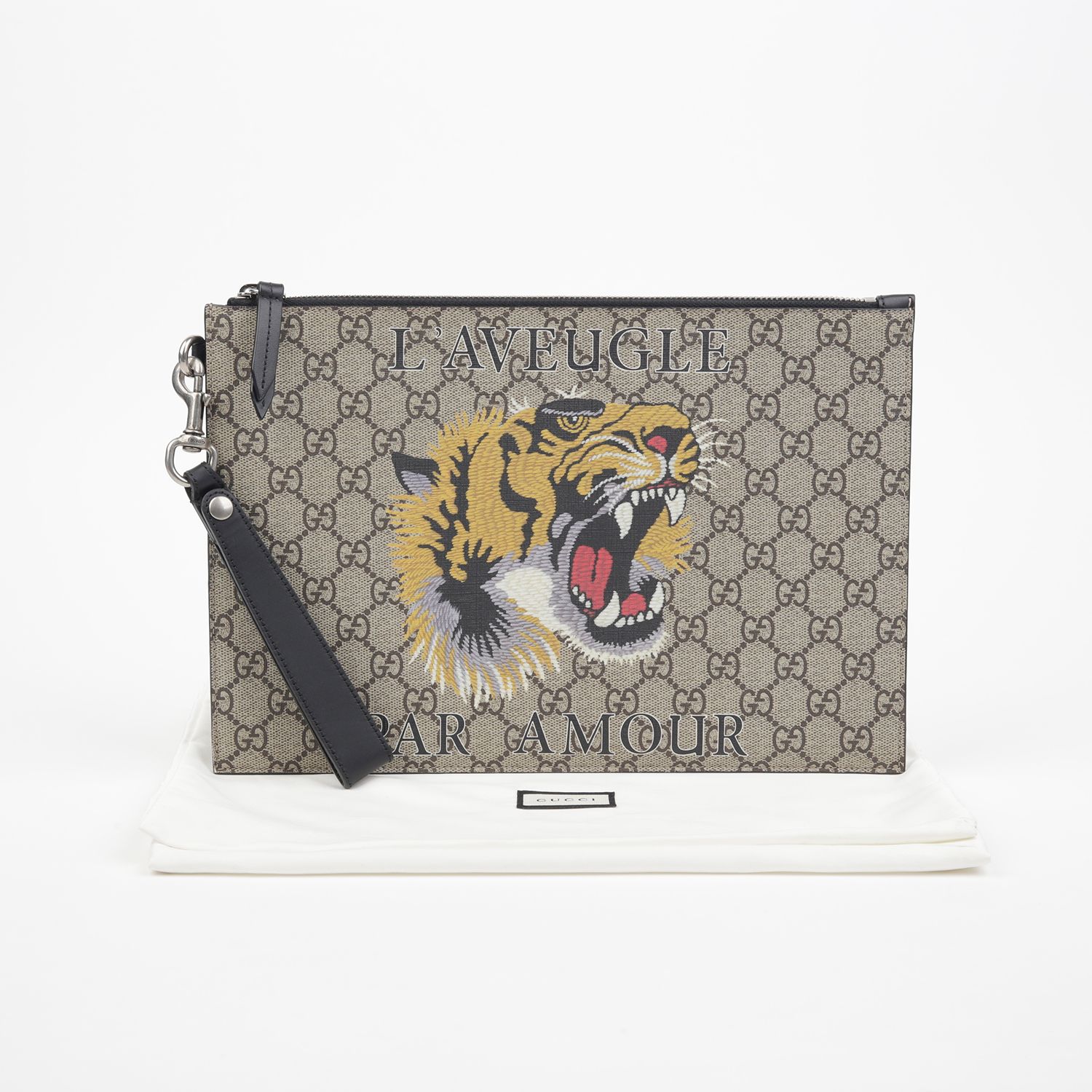 Gucci Tiger Print Clutch Bag 473904