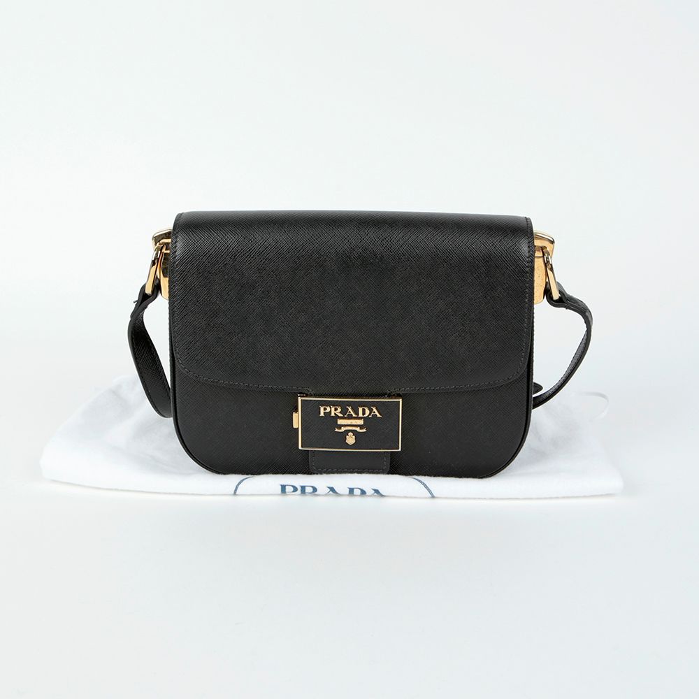Prada Emblem Shoulder Crossbody Bag 1BD217