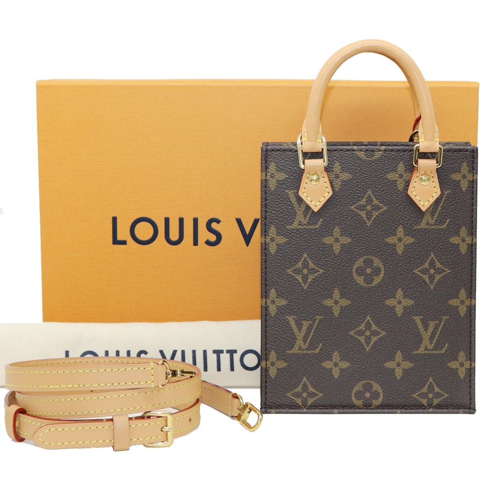 Louis Vuitton Clean Petite Sac Plat Shoulder/Crossbody Bag M81295 [Purchased in 23 Years]