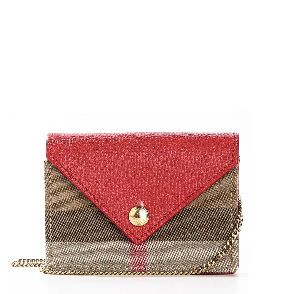Burberry Women's Chain Card Wallet 25SS (LS JADE CH 8073072)