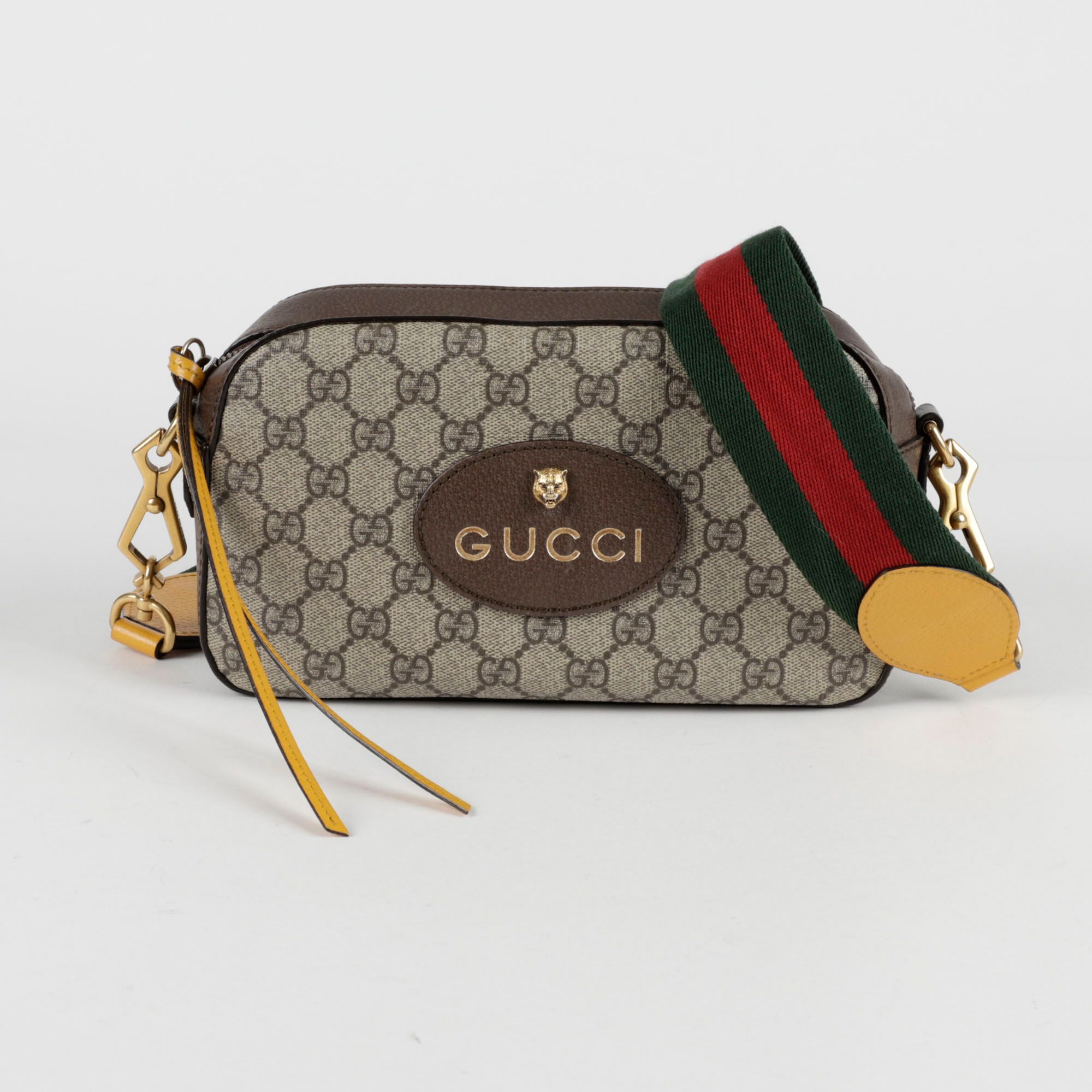 Gucci Vintage Messenger Shoulder Crossbody Bag 476466