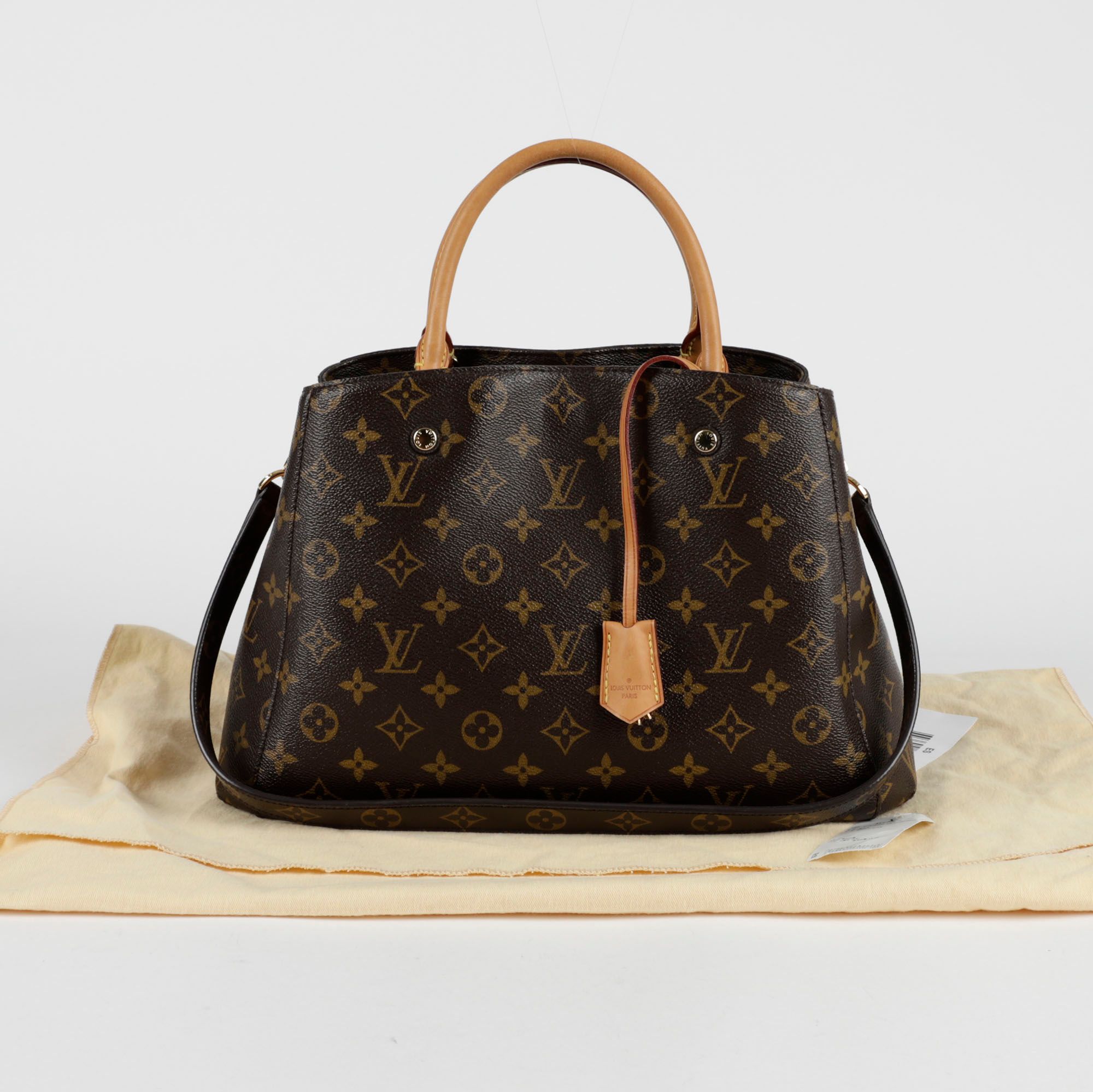 Louis Vuitton Monte MM Tote Shoulder Bag - M41056