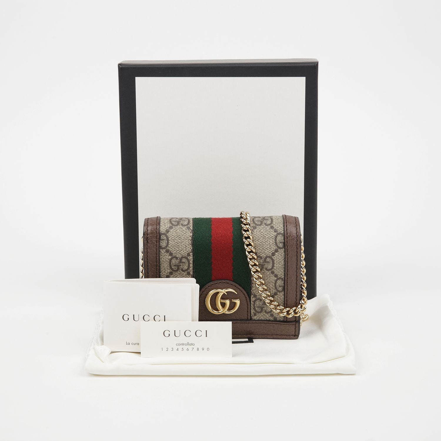 Gucci Chain Wallet Crossbody 625711 (SKU)