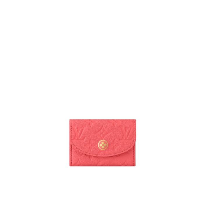 Louis Vuitton Coin Purse Wallet with Monogram Flower Stud Lock M14508