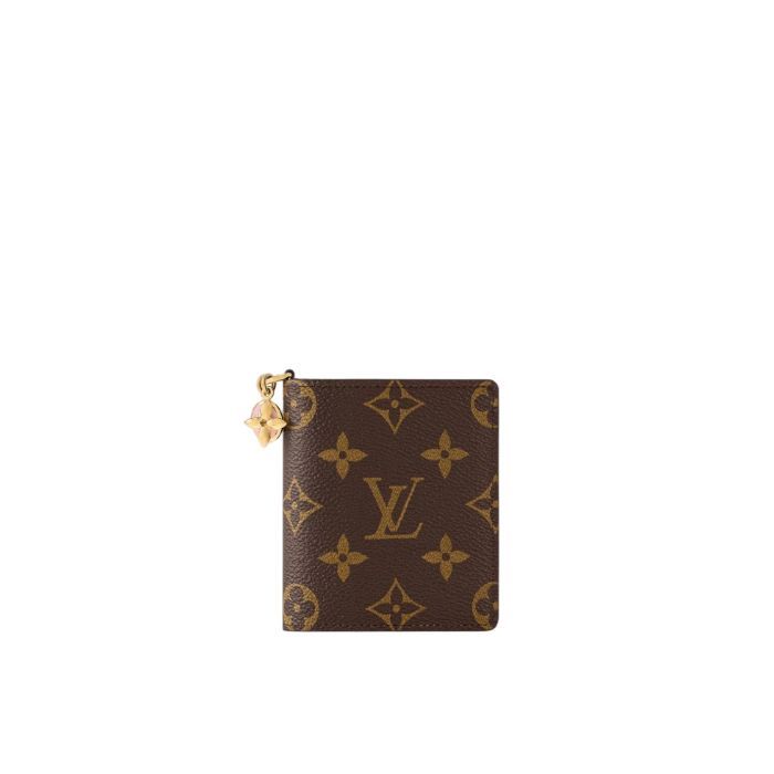 Louis Vuitton Compact LV Charms Pocket Wallet M14718