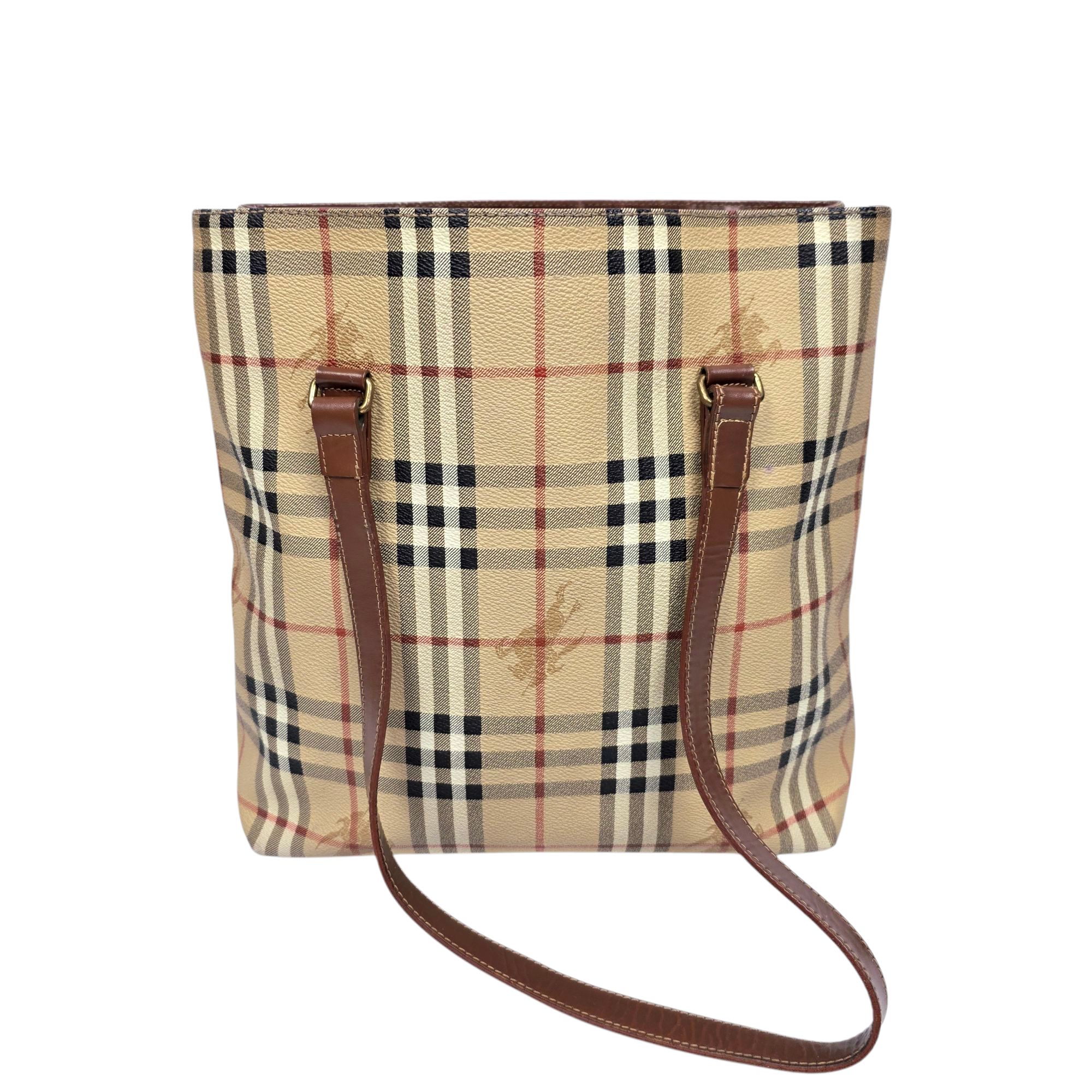 Burberry London Nova Check Tote Shoulder Bag [1911]
