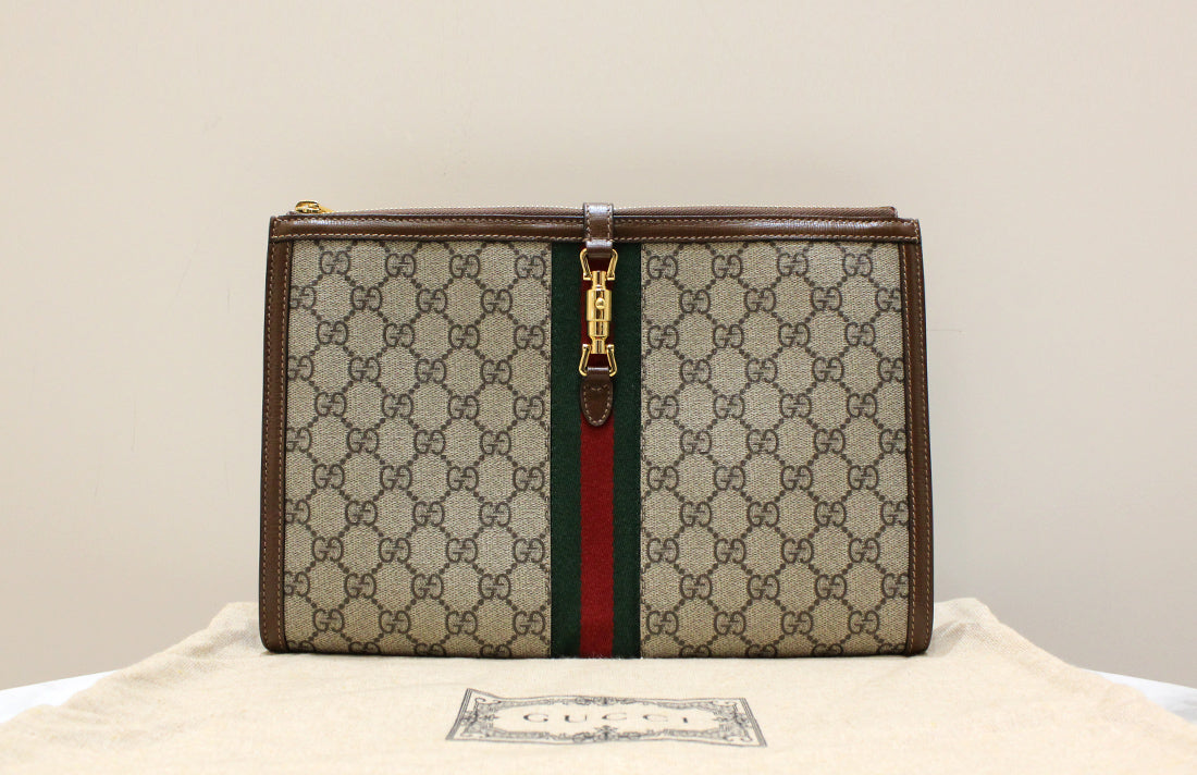 Gucci Jackie 1961 Pouch Clutch 647332 S Grade SKU