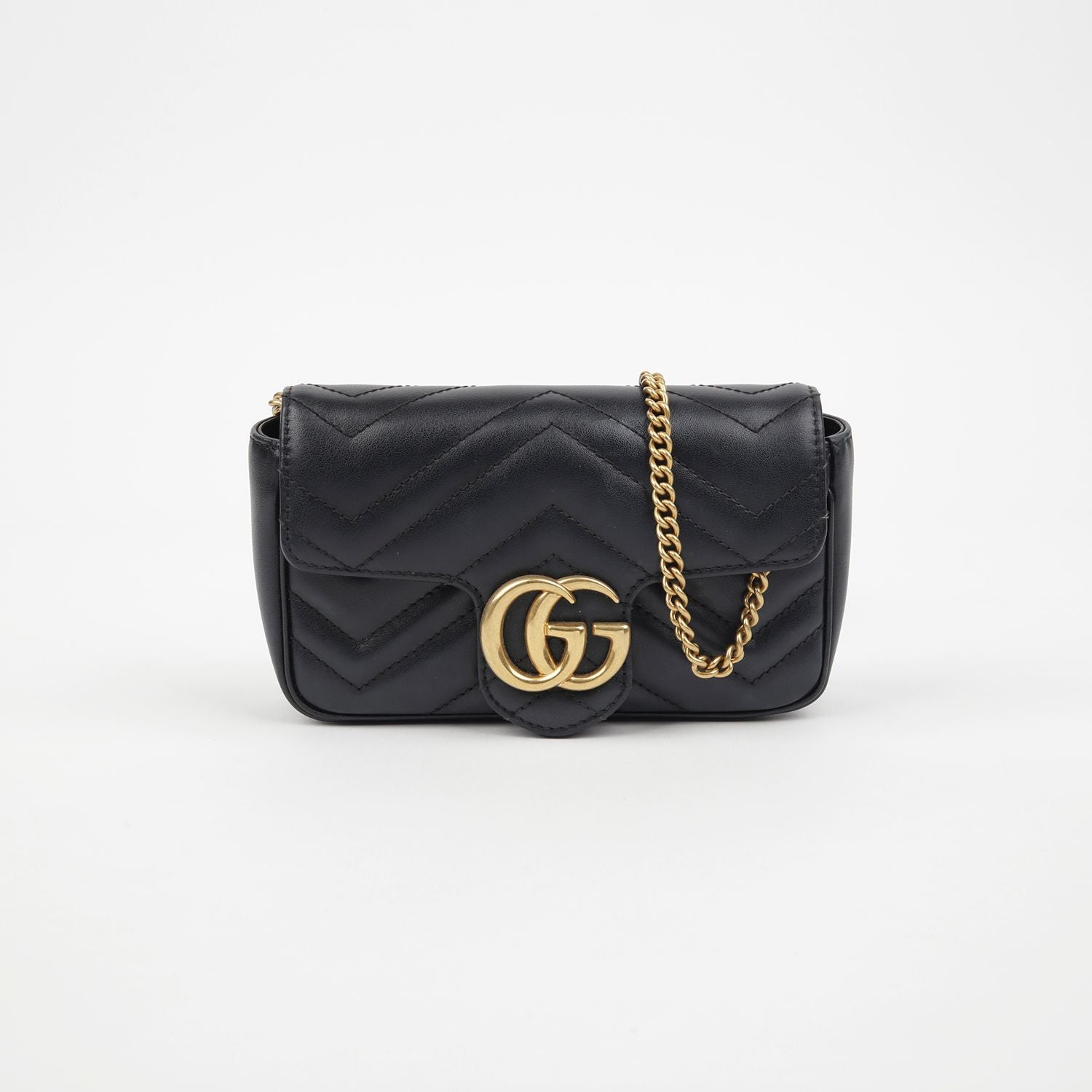 Gucci Super Mini Chain Crossbody Bag 476433