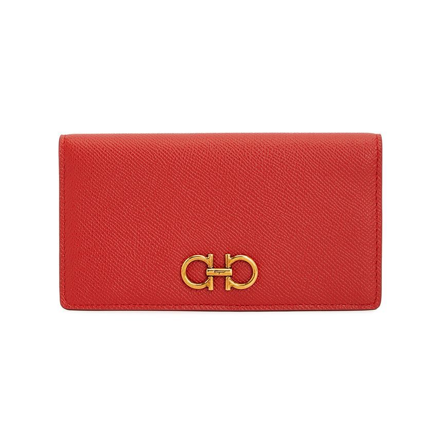 Salvatore Ferragamo Women's Long Wallet 22 D779 LIPSTICK 0746639