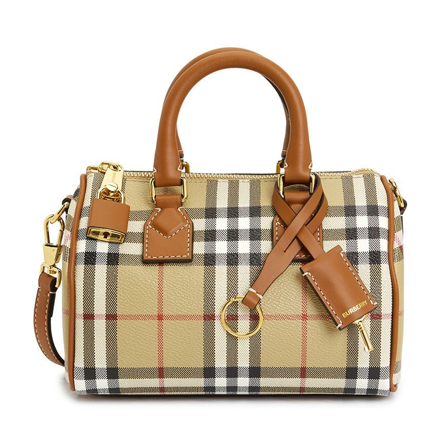 Burberry Checked Women's Bowling Bag 8092130