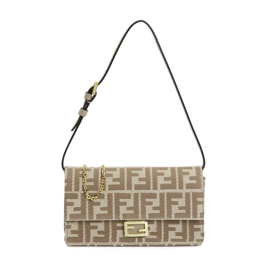 Fendi Chain Baguette Bag for Women 8M0498 AUNJ F1SNP