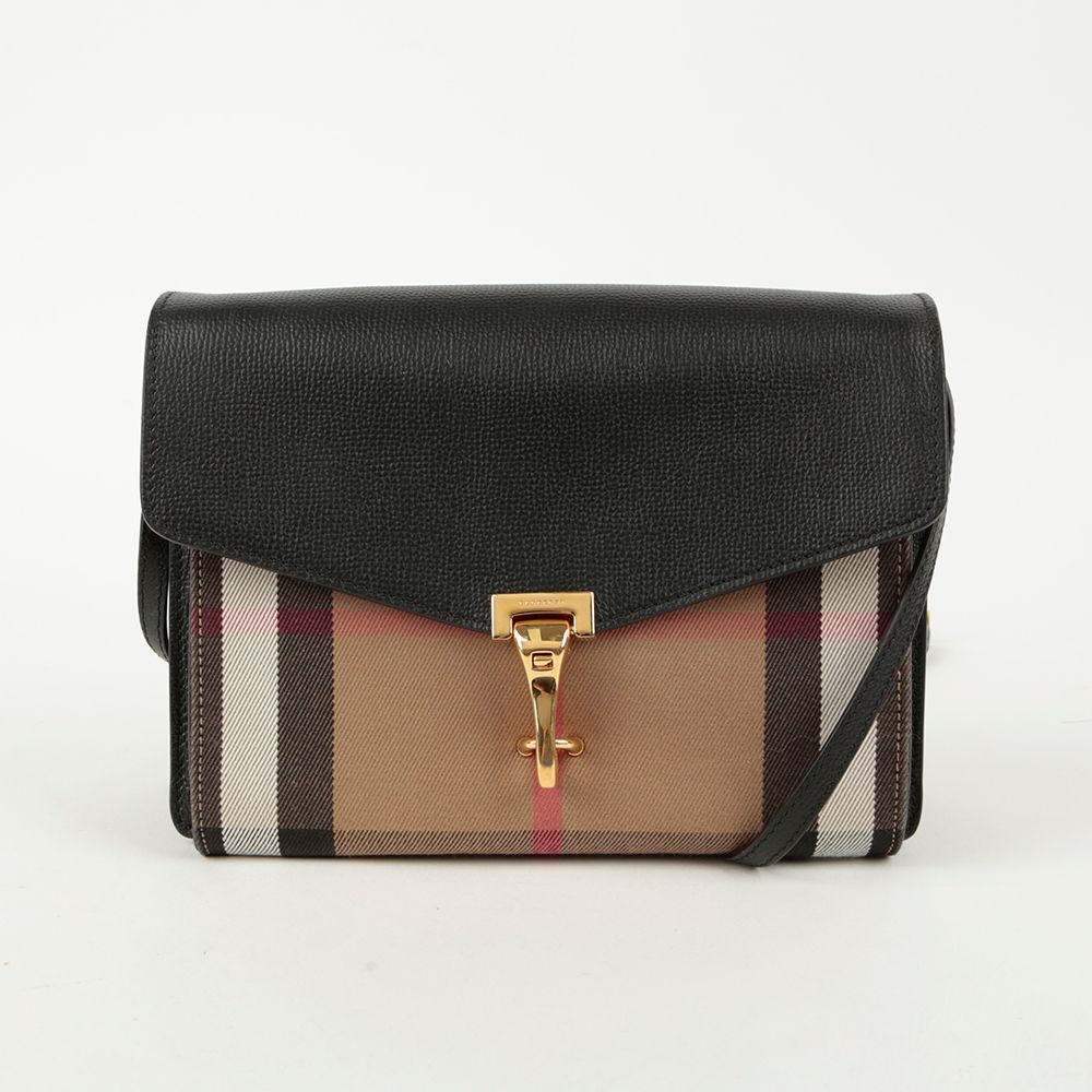 Burberry Check McQueen Shoulder Cross Bag 3980825