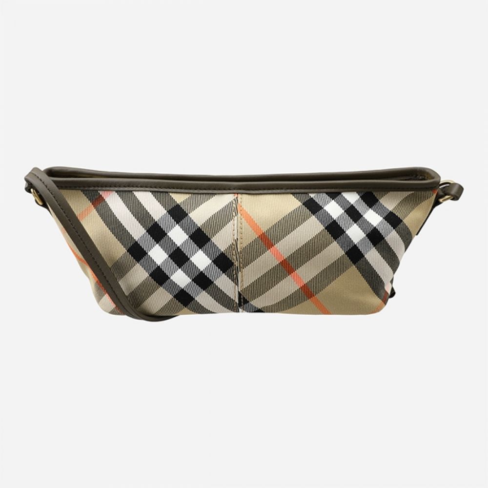 Burberry Checked Mini Shoulder Bag Sand C1309 - 8095296