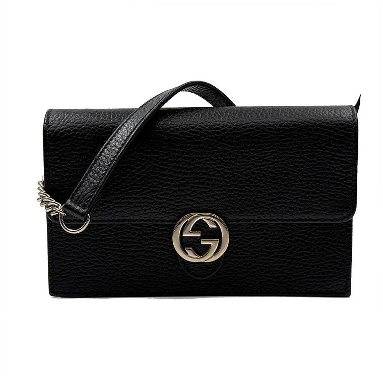 Gucci Interlocking Chain Crossbody Bag (615523)