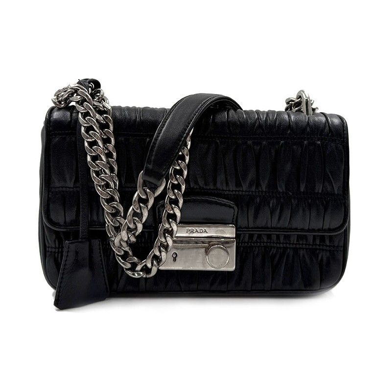Prada Chain Shoulder and Crossbody Bag (1BD139) 41525043