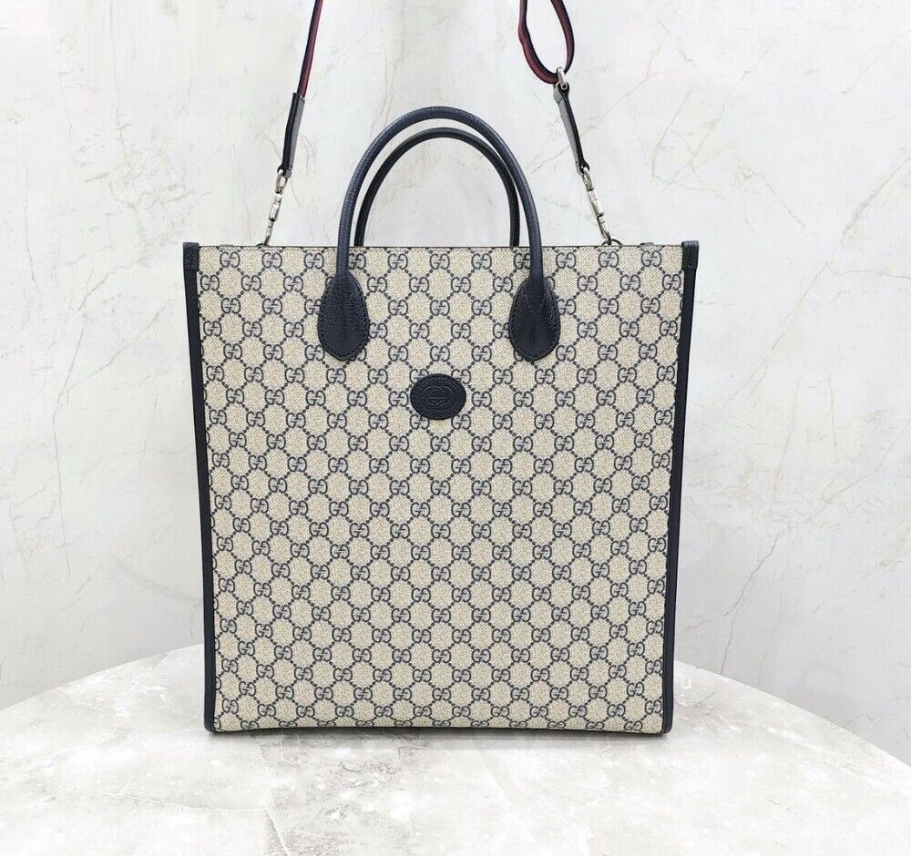 Gucci Interlocking G Medium Tote Shoulder Bag (SKU: G12345)