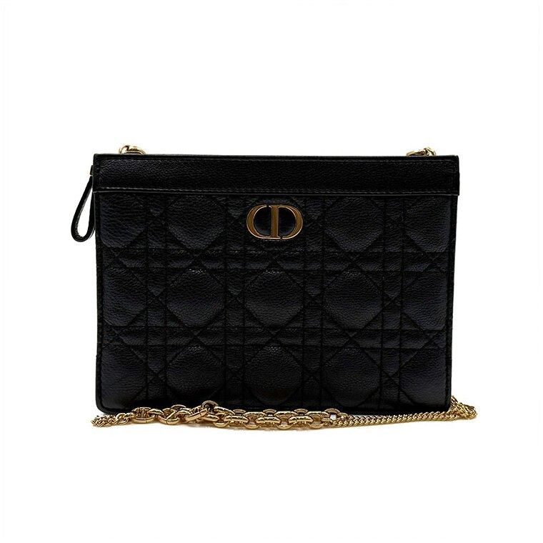 Dior Christian Karo Pouch Kanaju Chain Crossbody Bag 41525033