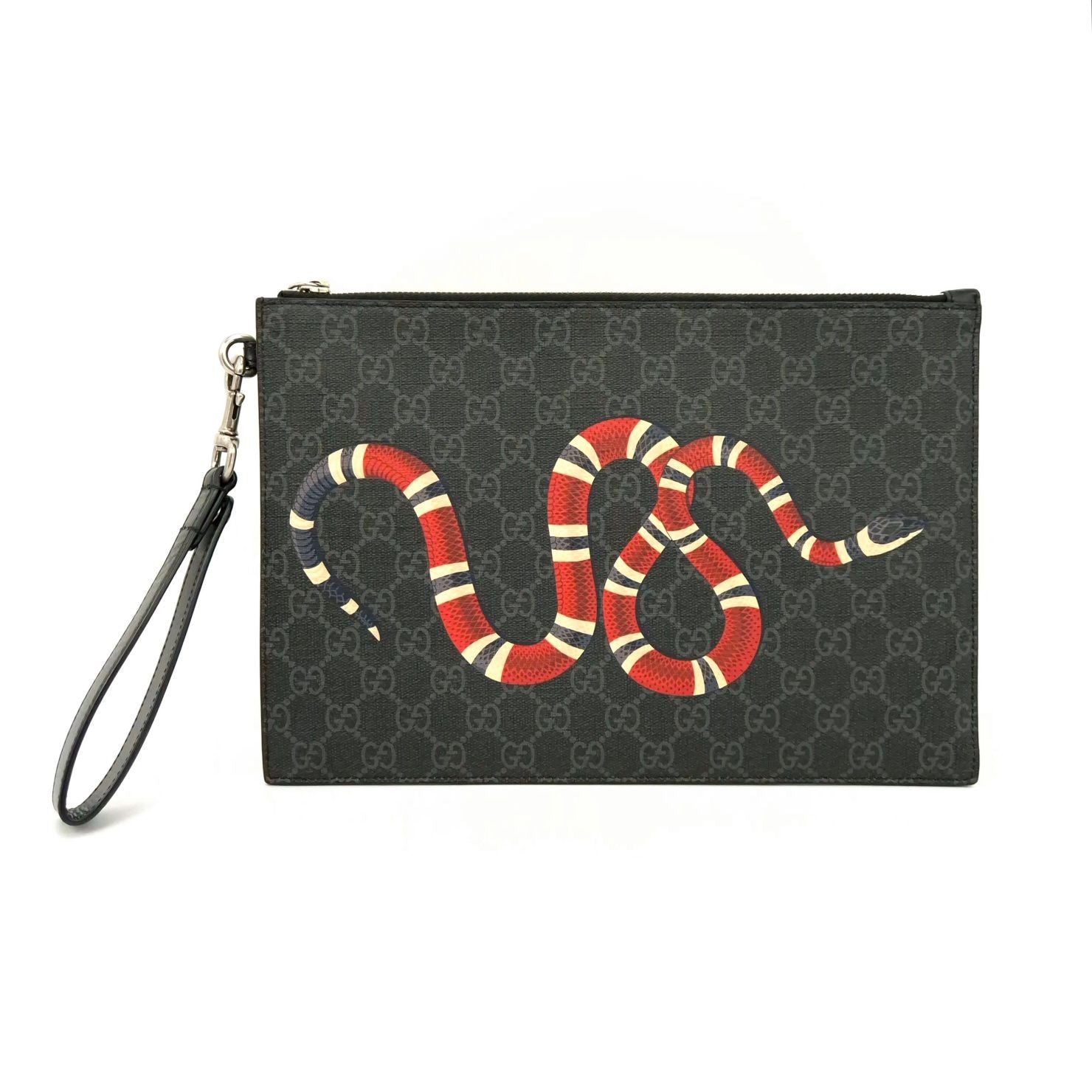 Gucci GG Supreme Clutch (473904)