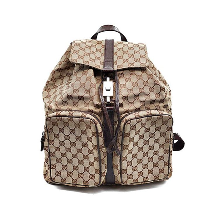 Gucci GG Jacquard Two-Pocket Backpack (114551) L955257