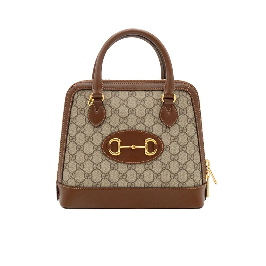 Gucci GG Supreme Canvas Horsebit 1955 Small Top Handle 2WAY Bag / 621220