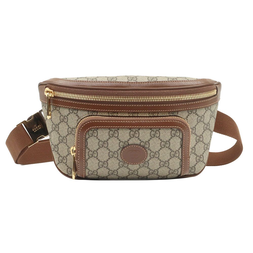 Gucci Brown Leather Large Hip Belt Bag / 733240