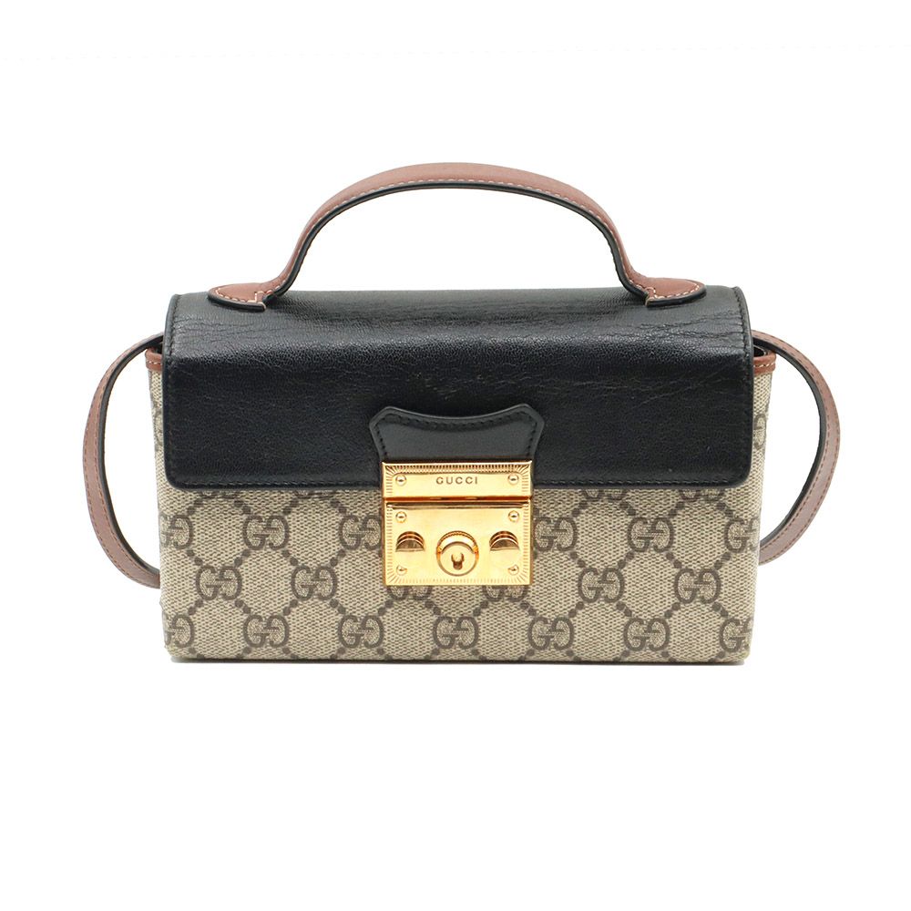 Gucci Brown Leather Mini Crossbody Bag (SKU: 652683)
