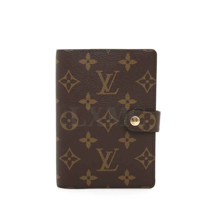 Louis Vuitton Diary Small Ring Agenda Monogram Notebook R20005