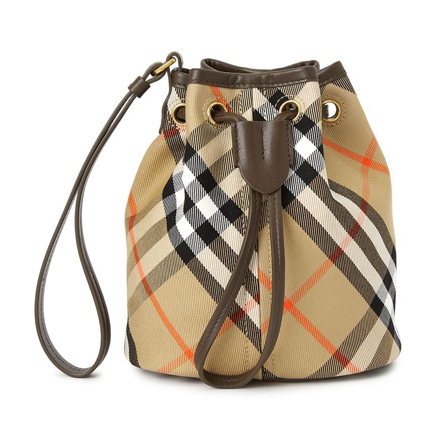 Burberry Checked Women's Pouch DRAWSTRING POUCH 8093916