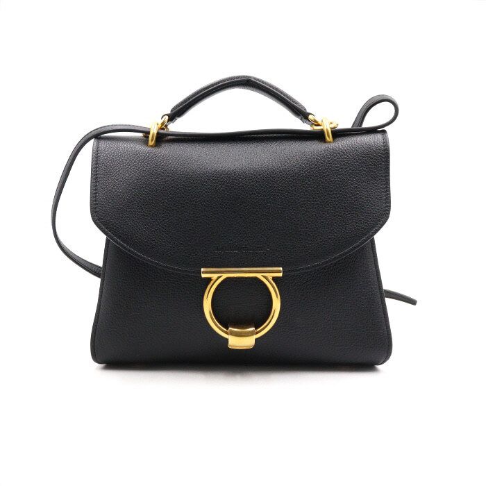 Salvatore Ferragamo Top Handle Mini Tote Shoulder Bag 21 H493