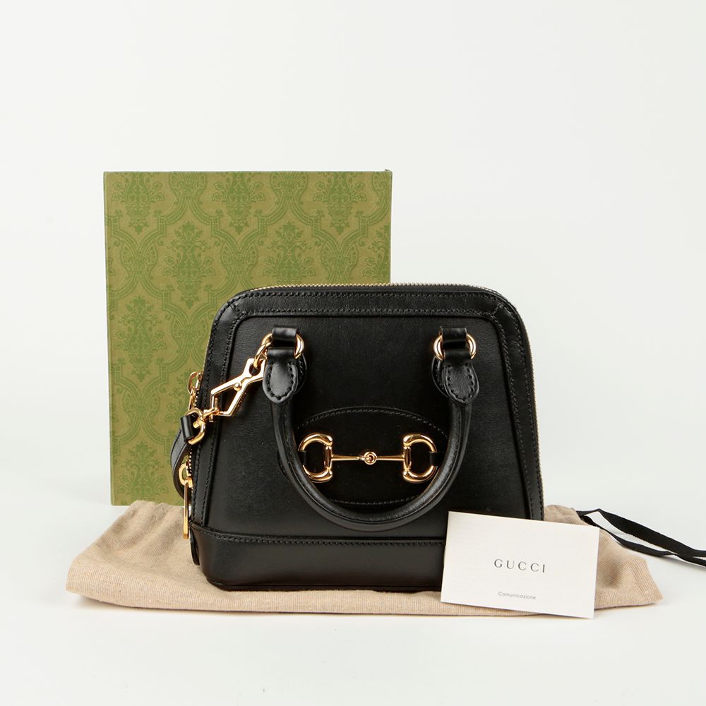 Gucci Horsebit 1955 Mini Top Handle Tote Shoulder Bag - SKU 640716