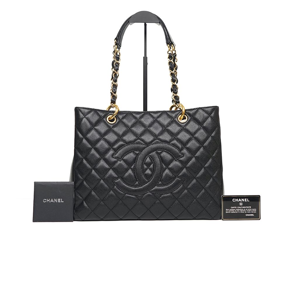 CHANEL Grand Caviar Shopping Bag 13th
