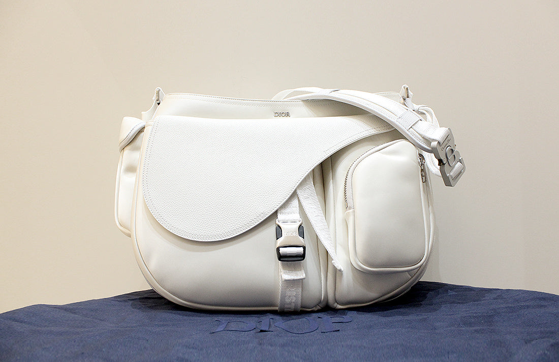 Dior Collaboration Saddle Soft Messenger Shoulder Crossbody Bag 1ADH029USG
