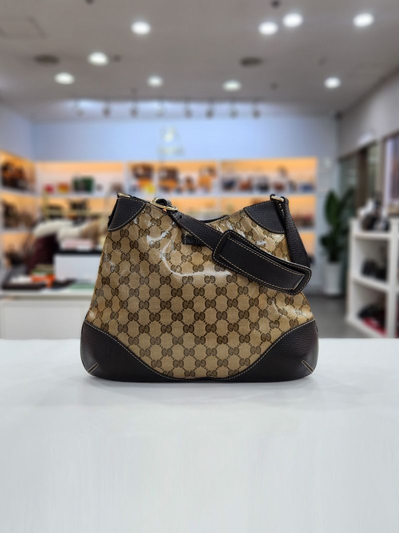 Gucci Crystal PVC Shoulder Bag 272386