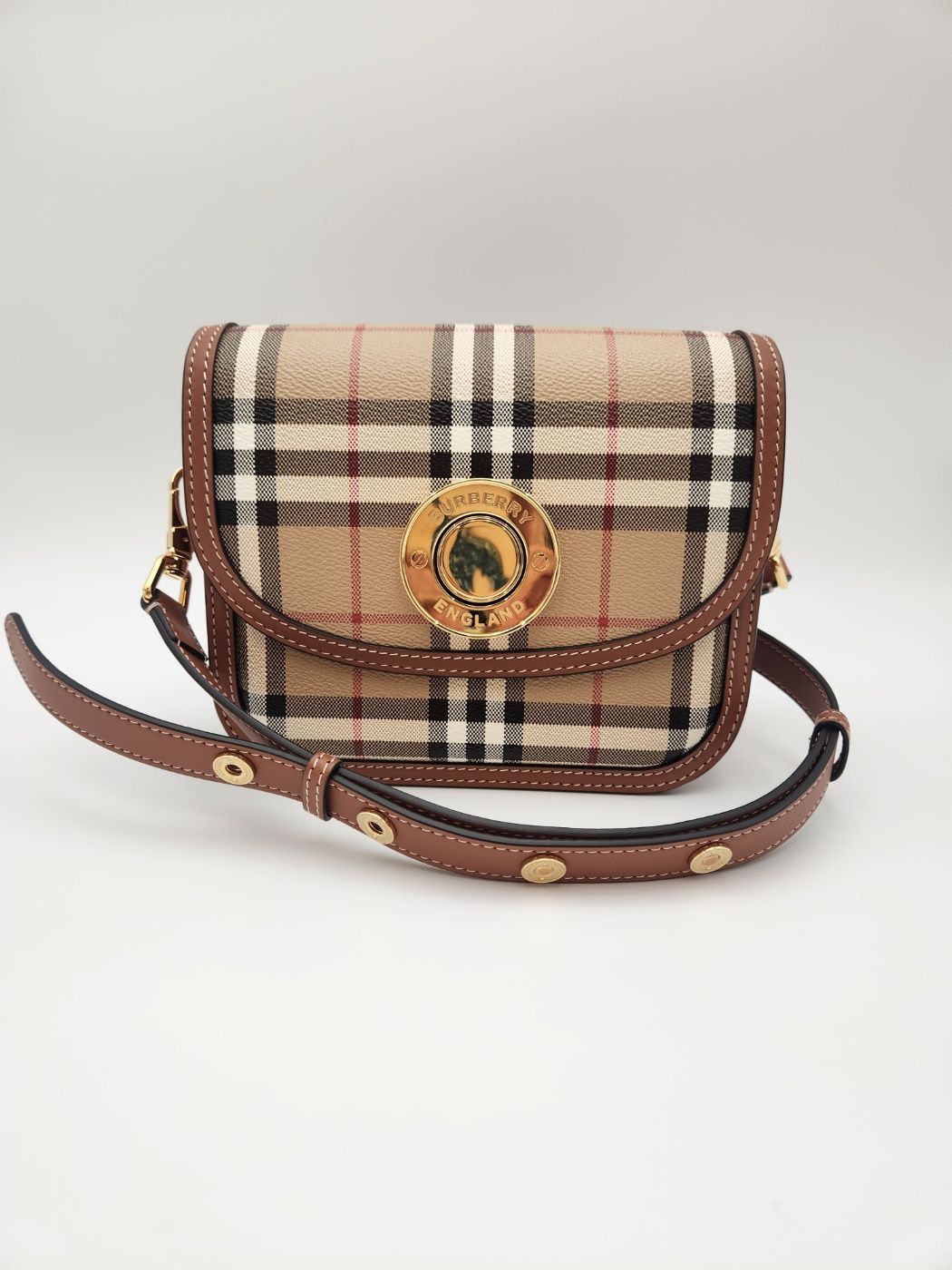 Burberry Check Crossbody Bag Condition A+ SKU