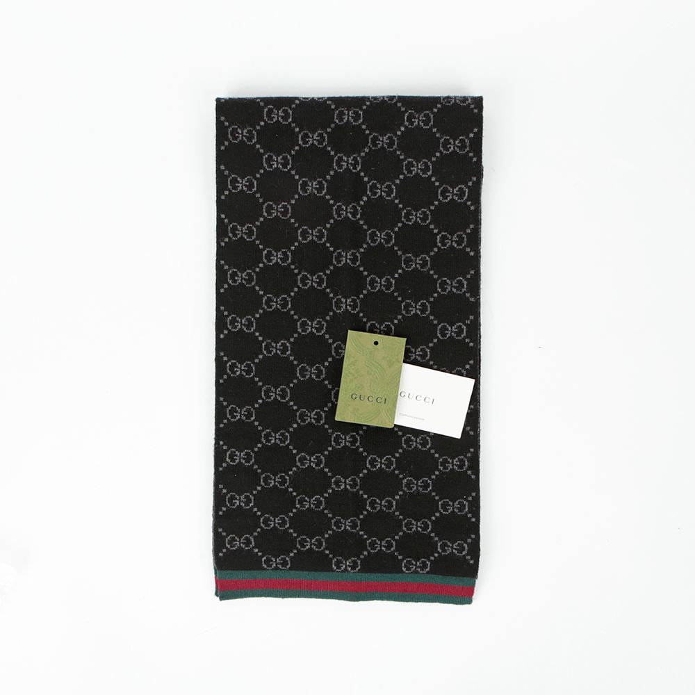 Gucci Two-tone Muffler 325806 GG (SKU)