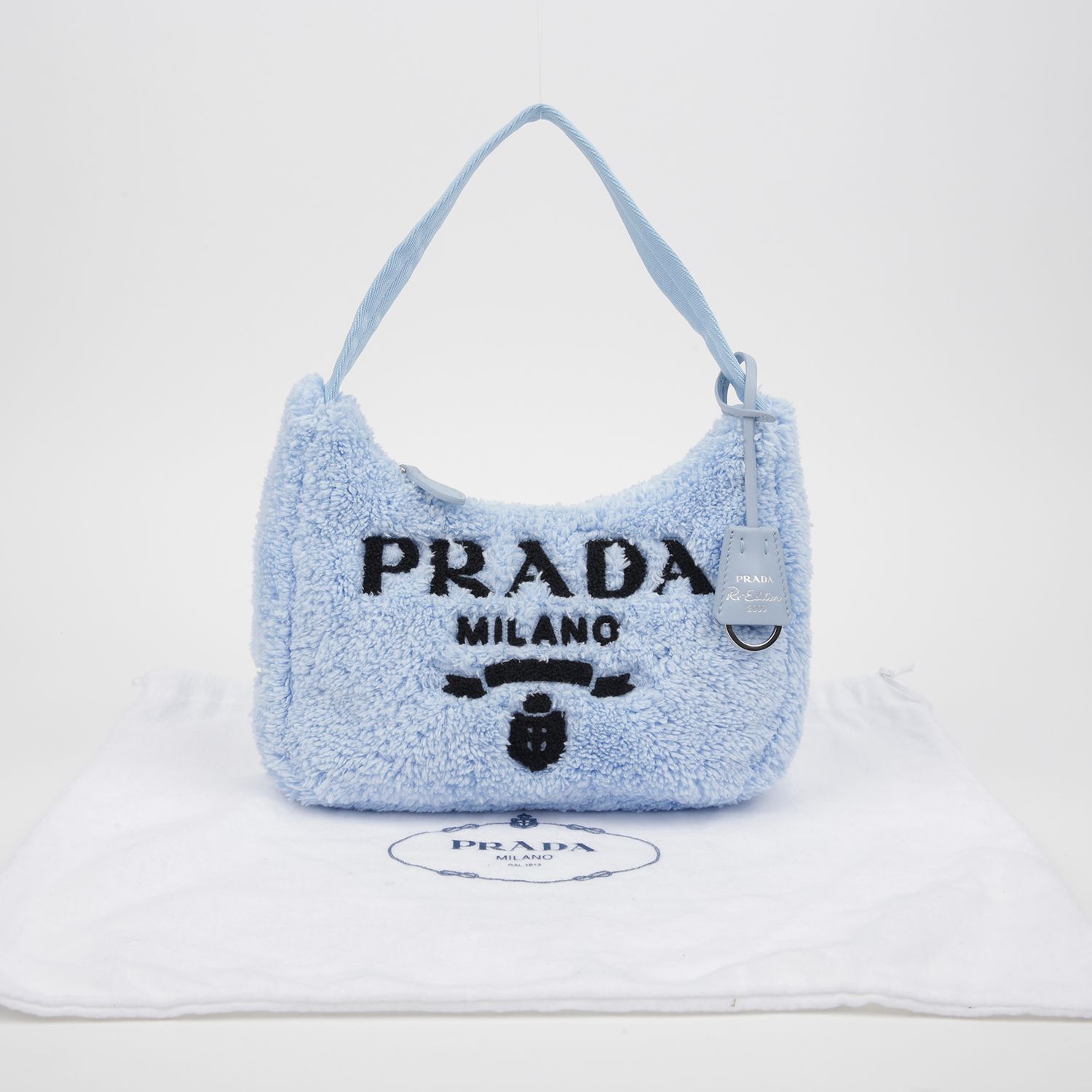 Prada 2000 Terry Hobo Bag 1NE515